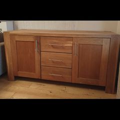 Oak side board
