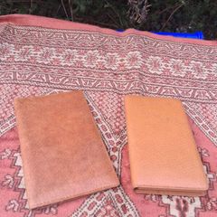 1940's Pigskin Leather Wallet and Cigarette Case