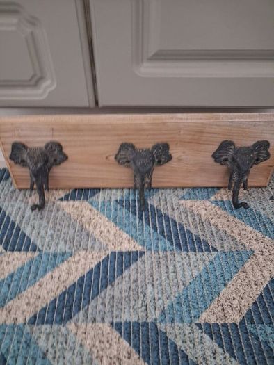 Elephant 3 Tier Coat Rack