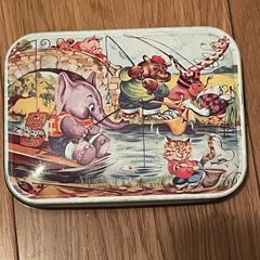 Vintage toffee tin