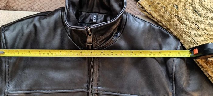 Helstons leather biker's motocycle jacket
