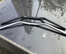 2 motorbike handlebars