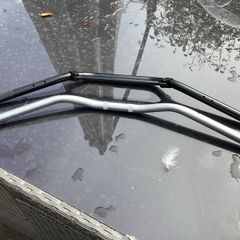 2 motorbike handlebars