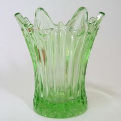 Sowerby Art Deco 1930's Green vase
