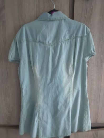 Washed look shirt size 10 forget me not