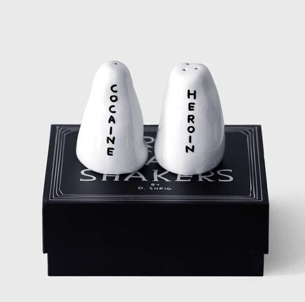 Salt and Pepper shakers by D.Shrig