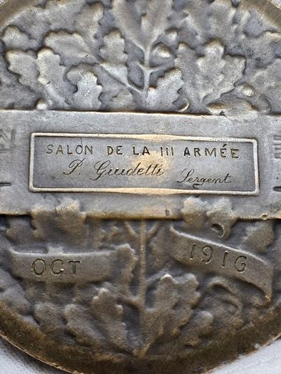 France 1907 Furens Gallia, Aux Armes! Call To Arms French Medaille Medal,41mm,a. Morlon