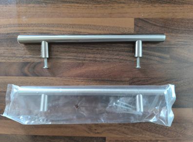 Chrome kitchen press handles