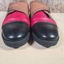 womens ARMANI JEANS leather shoes BROGUES slip on multicoloured Size UK 3 EU 36 boys girls Image 6