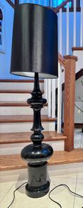 black lamp