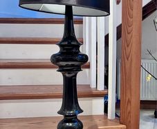 black lamp