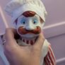 Vintage Porcelain Italian Chef Image 5