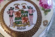 Vintage Duke of fife BRAEMAR hart trinket dish.