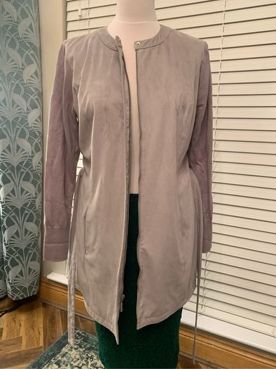 Halston grey jacket. Size 8/10