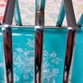 Vintage Chrome and Ceramic 1950s Toast Rack Image 9