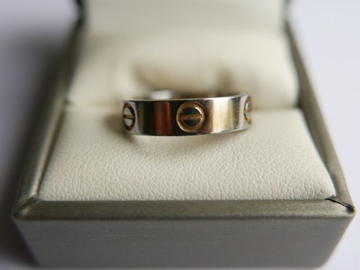 Cartier Love Band Ring size N - 4,3g ( unwanted gift, I don't know if it's real)