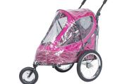 Petique rain cover for dog buggy