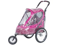 Petique rain cover for dog buggy