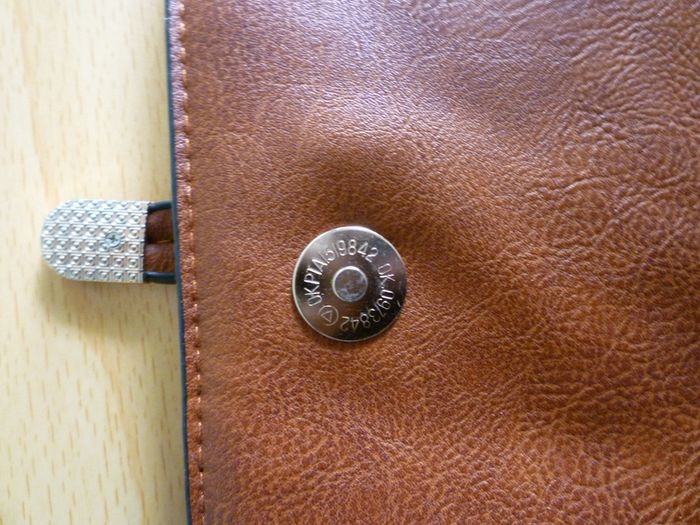 Hand Bag Crossbody Brown Faux Leather Multi Pocket Handbag- Purchased In Carraig Donn