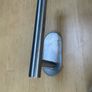 Bathroom hand towel rail and toilet paper holder Image 3