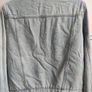Topshop MOTO Light Wash Denim Sherpa Jacket UK 10 Image 8