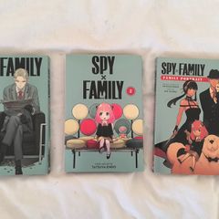 Spy x Family Vol. 1 + Vol. 2 Manga + Family Portrait Light Novel
