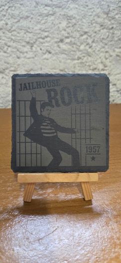 Elvis Presley Vintage Slate Coaster Set
