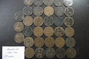 Great Britain. Edward VII. 33 coins x half penny (1902-1910)