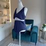 Ladies Navy & White Swimsuit from TU  Size UK 18 / EU 46 Image 6