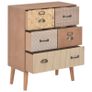 Sideboard with 5 Drawers Brown 60x30x78 cm MDF Image 6