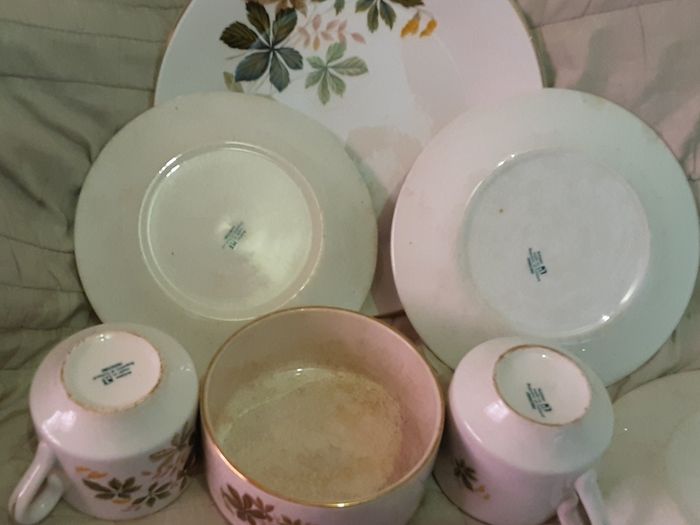 arklow pottery part tea set