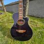 Yamaha Semi-Acoustic Guitar: APX900 MBL Image 3