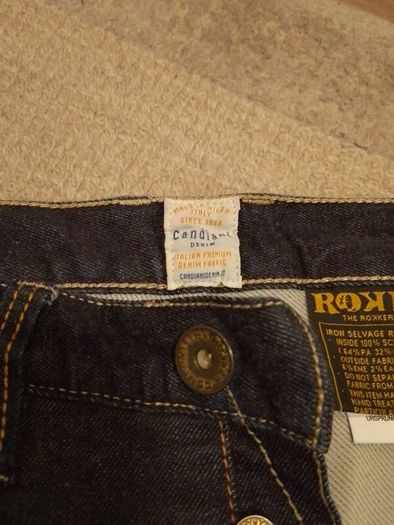 Rokker Iron Raw Selvedge Jeans