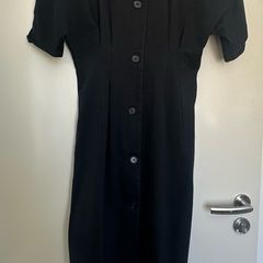 Zara black midi dress - sz 12