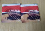 2 packs of D'Addario EJ17 Phosphor Bronze acoustic guitar strings