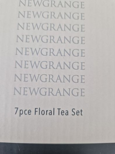 Newgrange bone china 7 piece tea set