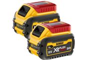 DeWalt DCB546X2 XR FLEXVOLT 18v/54v Li-Ion 6Ah Battery Twin Pack