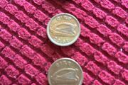 Irish Leat Reul/3d Coins