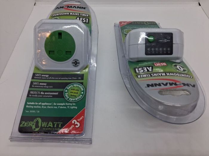 Postage - 2 x Ansmann AES1 Countdown Mains Timers