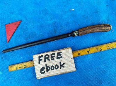Chef's Steel with Antler Handle