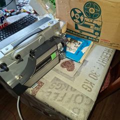 1950s Vintage Vintage Fujicascope M33 8mm/Super 8 Cine Film Projector with Tapes, made by Fujifilm Postage Available or Collection