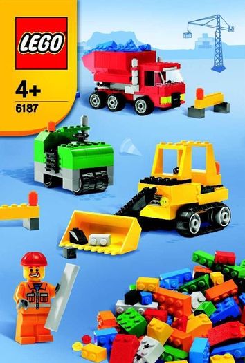 Lego Classic Road Construction Set 6187