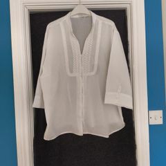 white blouse