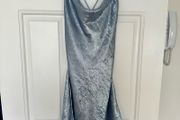 Zara metallic mini dress S