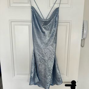Zara metallic mini dress S