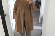 Cos Leather Coat Size Uk 14