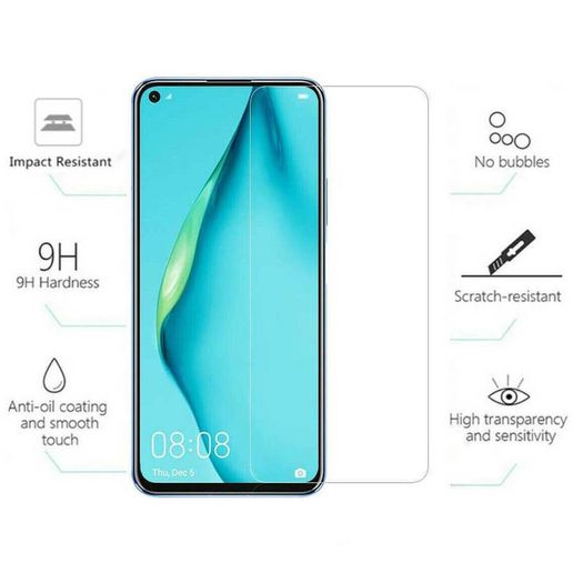 For Huawei P40 Lite Tempered Glass Premium Screen Saver Protector Guard Film New - FHT027HTG