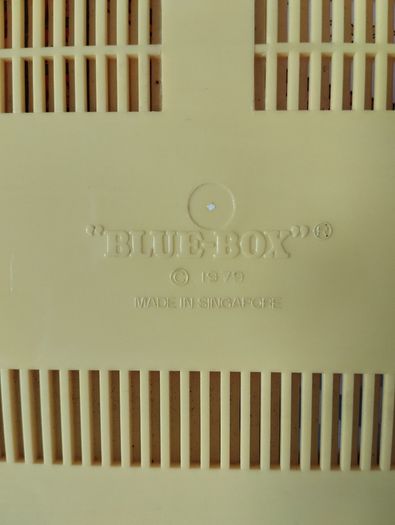 Vintage 1979 Blue-Box TV Toy  Working