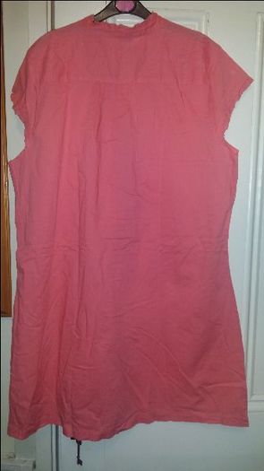 Simply Be long peach shirt/tunic size UK22 EU50 Perfect condition Postage included
