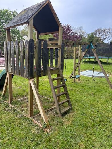 Wooden Swing Set